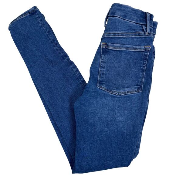Good American Power Stretch Pull On Skinny Jeans Size S - Picture 4 of 10